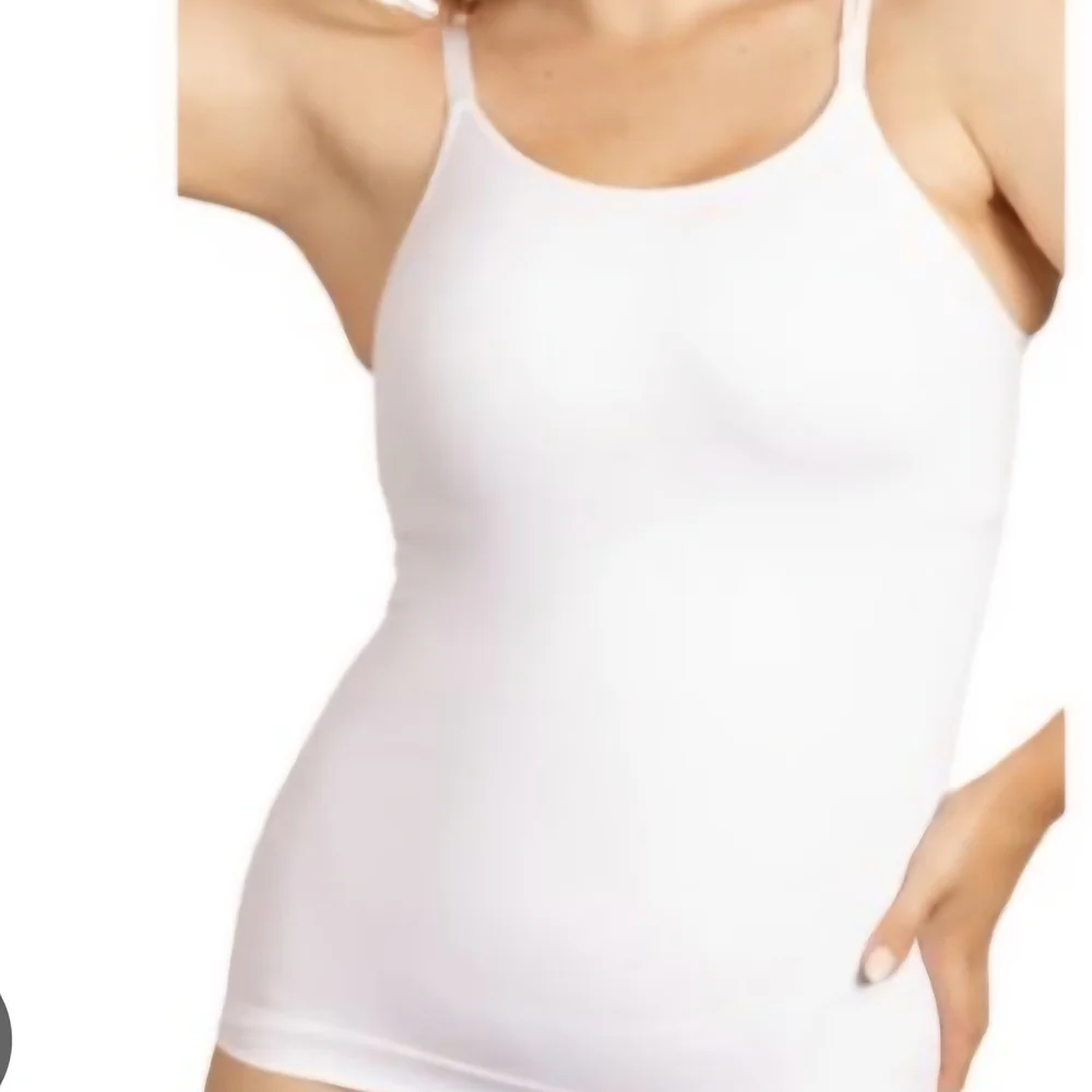 NWT Shapermint Essentials All Day Scoop Neck CAMI size XL. White - Picture 1 of 4